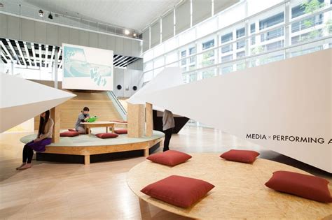 schemata architects: yamaguchi center for arts and media installation