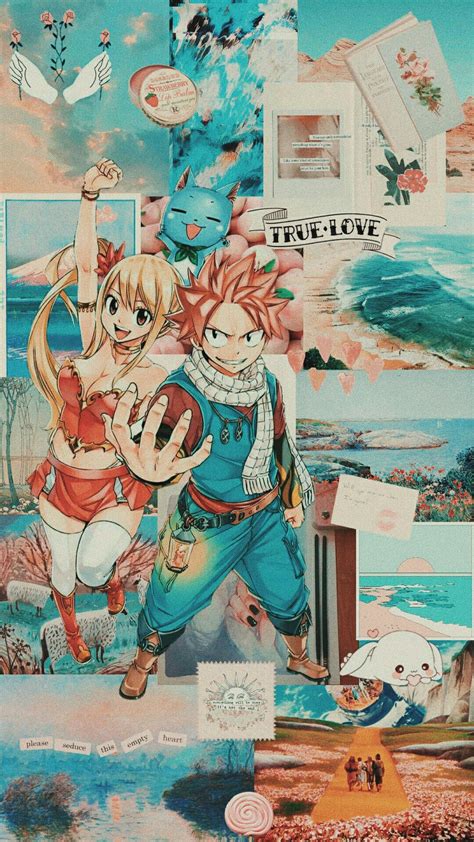 49+ Fairy Tail Aesthetic Anime Wallpaper Iphone PNG