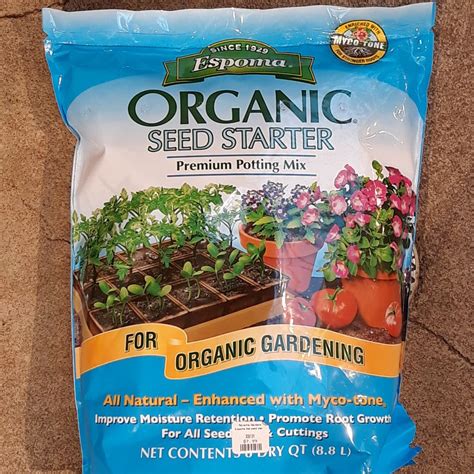 - Espoma Seed Starting Potting Mix - 8 qt #305131