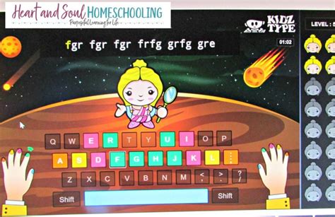 Free Typing Games for Kids - Heart and Soul Homeschooling