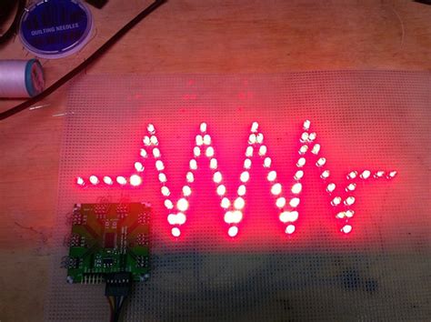 LED Lab coat build | 72 LEDs, 3 each on 24 OctoBrite DEFILIP… | Flickr