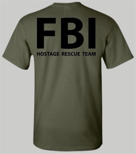 FBI Hostage Rescue Team shirt FBI shirt Hostage Rescue