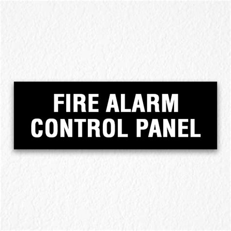 Fire Alarm Control Panel Sign - HPD Signs NYC