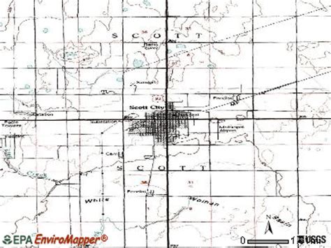 Scott City, Kansas (KS 67871) profile: population, maps, real estate, averages, homes ...