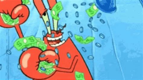 Mr Krabs Money GIFs | GIFDB.com