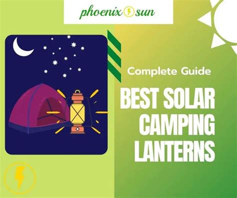 Best Solar Camping Lanterns: 8 Best Products You Can Buy