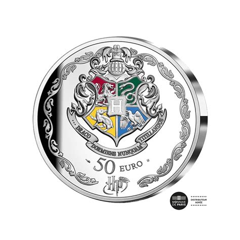 Harry Potter - Currency of 50 Euro France - Colorized silver BE 2021 ...