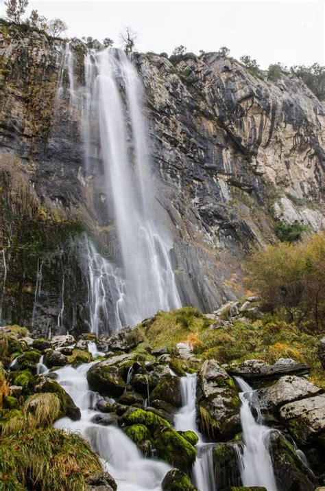 Ason River Born Place in Cantabria Stock Photo - Image of born, ravine: 94121398