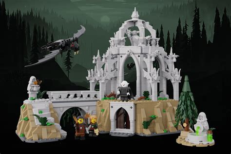 I made a Skyrim-inspired LEGO set! With enough votes, this could become a real product : r/skyrim