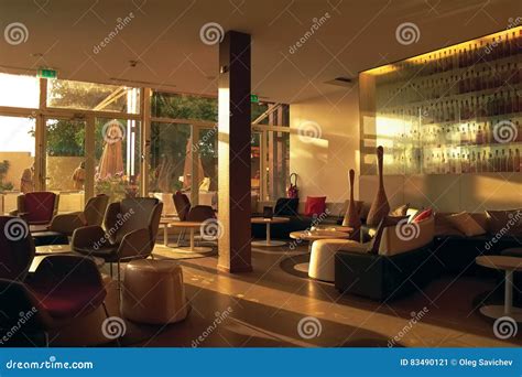 Dakar Africa, Senegal, January 2013 - the Hotel Lobby Stock Image ...