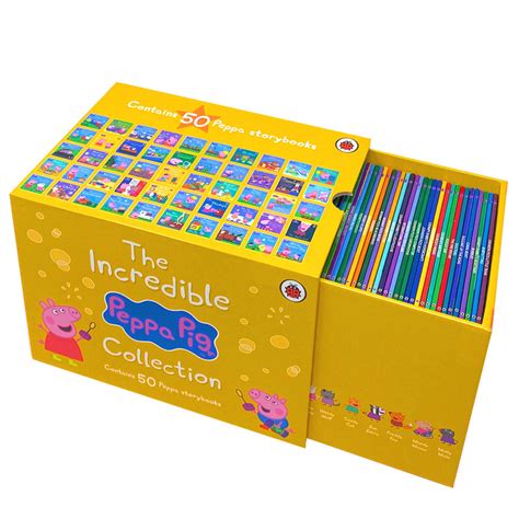 The Incredible Peppa Pig Collection 50 Paperbacks Books Box Set , By L – Lowplex