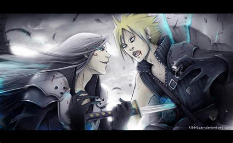 Sephiroth vs Cloud by Kibbitzer on DeviantArt