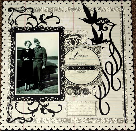 Image result for scrapbooking heritage black and white photos | Heritage scrapbooking layouts ...