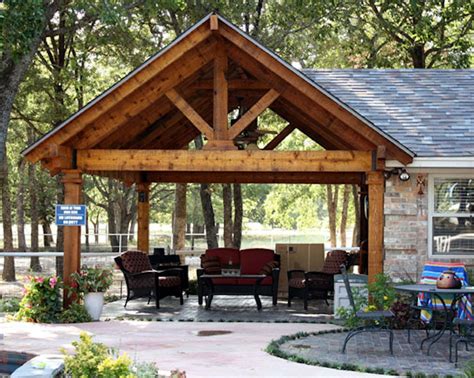 Patio Covers - Custom Patio Structures | Covered patio design, Rustic patio, Outdoor covered patio