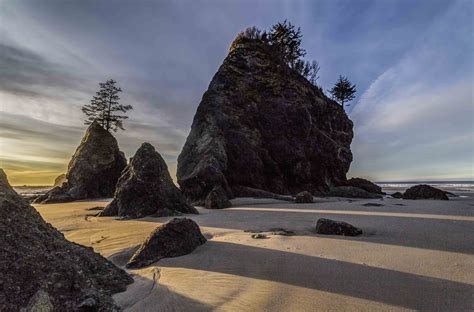 Sunset at Point of the Arches, Olympic National Park5 - Andy Porter Images