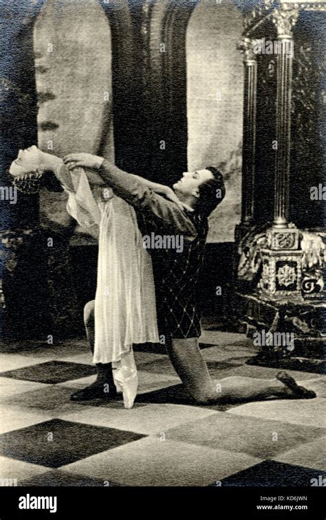 Galina Ulanova dancing with Yuri Zhdanov in Lavrovsky's 'Romeo and Juliet' circa 1954. Ulanova ...