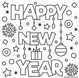 22 Free New Years Coloring Pages  NYE 2022 Year coloring sketch template