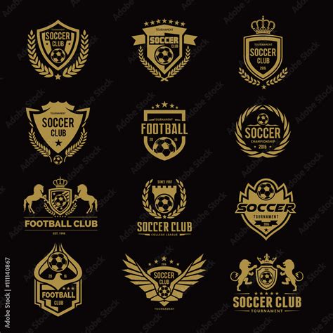 Football college logo,football logo,soccer logo,vector logo template ...