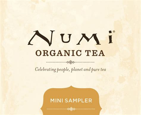 Numi Organic Tea Mini Sampler Variety Pack, Assorted Tea Bags of Traditional Organic Blends ...