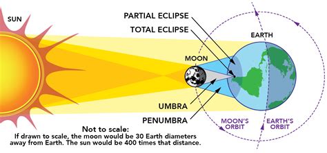 Solar Eclipse Diagram Labeled