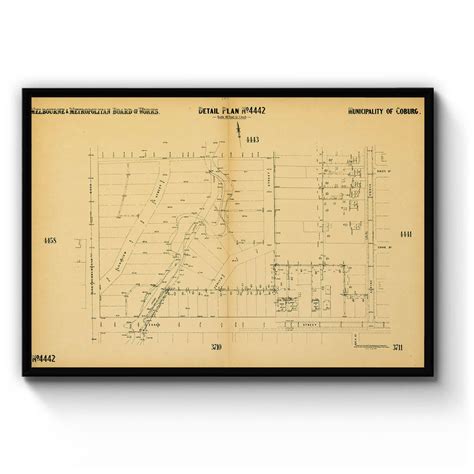 Coburg, Victoria Australia Vintage Map #88 (1941) – Vintage Maps