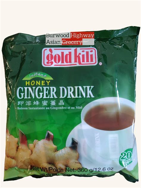 Gold Kili Instant Honey Ginger Drink 18g X 20 sachets - Burwood Highway ...