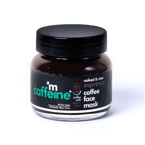 Buy MCaffeine Exfoliating Espresso Coffee Face Mask - Face Pack with Natural AHA & BHA for All ...