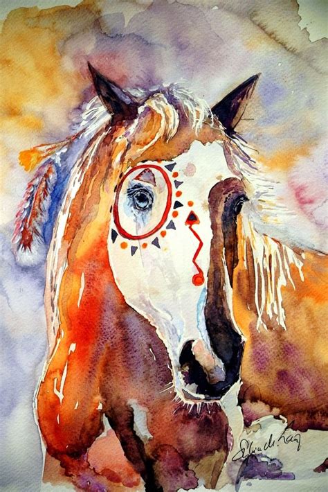 Sylvia Lang Art | Indian horses, Horse art, Native american horses