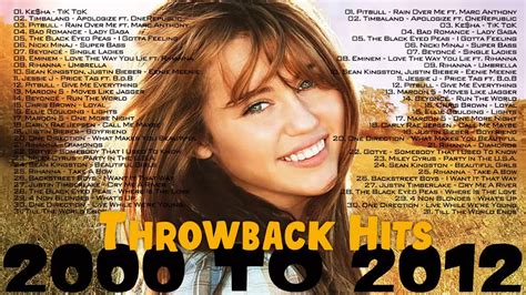 Billboard Top 100 Songs of the 2000s & Top 100 (2010-2012) - YouTube