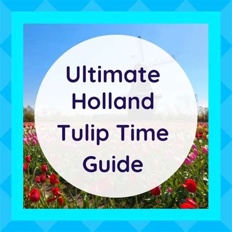 Where to Stay for the Holland Tulip Festival: Holland Michigan Hotels ...