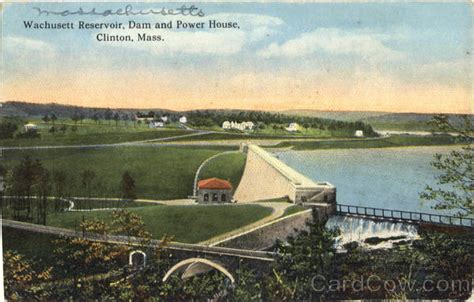 Wachusett Reservoir Dam And Power House Clinton, MA