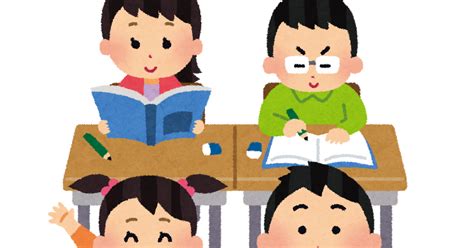 授業中の小学生のイラスト | かわいいフリー素材集 いらすとや