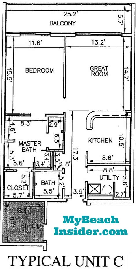 Calypso Towers Condo Floor Plans – Panama City Beach Florida