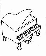 Piano Coloring Pages At GetColoringscom  Free printable Colorings sketch template