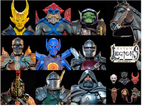 Mythic Legions Action Figures All Stars Wave 5+, 15 cm | BlacksBricks