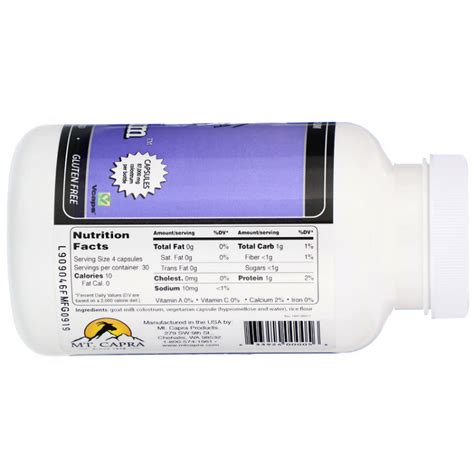 Mt. Capra Capracolostrum Goat Milk Colostrum - 1Source