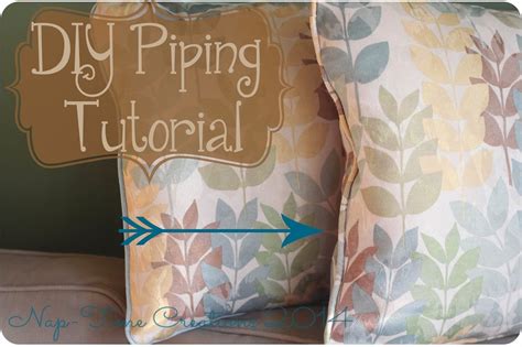 DIY Piping Sewing Tutorial + Video - Life Sew Savory