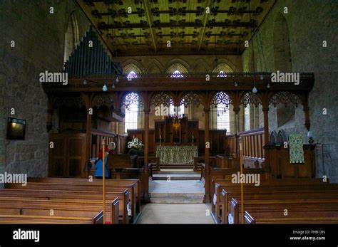 Interior of Blanchland Abbey, Blanchland, Derwent Valley ...