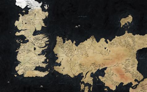 Game of Thrones Song of Ice and Fire Map Westeros HD wallpaper | creative and fantasy ...