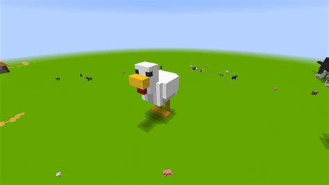 Chicken Statue Minecraft Map