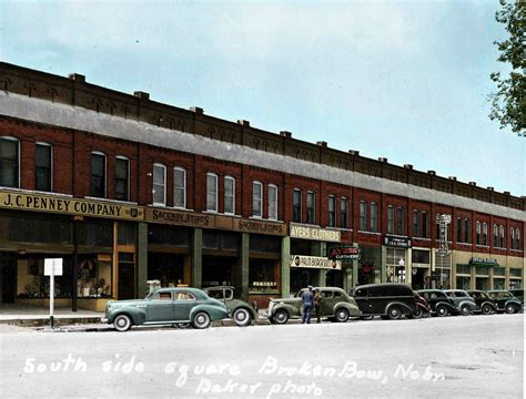 Broken Bow, Nebraska 1940's.........Colorized | Broken bow, Nebraska ...