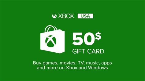 Comprar Tarjeta Regalo Xbox 50$ Microsoft Store