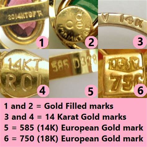 24 best images about Gold Hallmarks on Pinterest