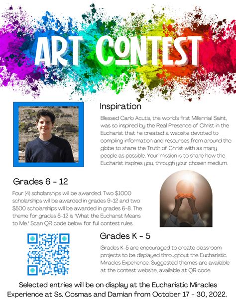 Art Contest – SS. Cosmas and Damian Parish