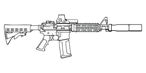 Rifle Outline