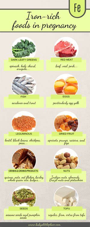 Top 10 iron-rich foods in pregnancy