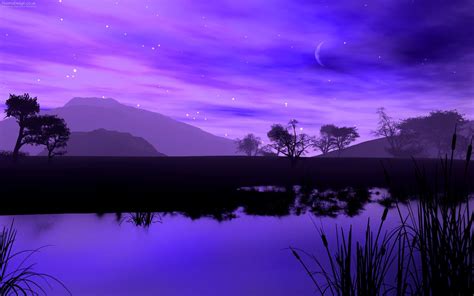 Purple Landscape Wallpapers - Top Free Purple Landscape Backgrounds - WallpaperAccess