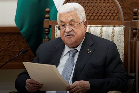 Palestinian president says Gaza war must end, conference needed to ...