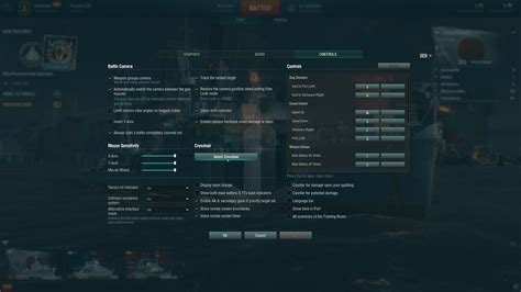 Controls - World of Warships | Interface In Game
