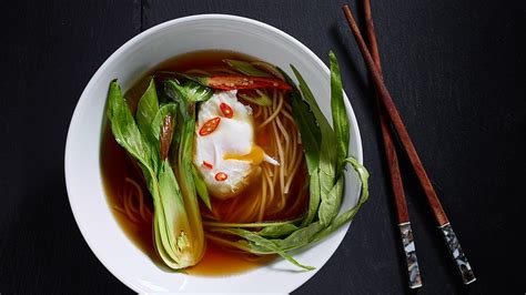 Miso soup with ramen and egg | BORA